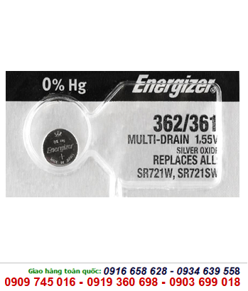 Energizer SR721SW-Pin 362, Pin Energizer SR721SW-362 silver oxide 1.55v